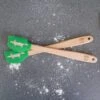 Scion Dexam Mr Fox Set Of 2 Mint Green Mini Silicone Spatula -Kitchen Supplies 30958732