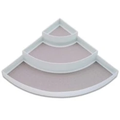 ADDIS 3 Tier Corner Cupboard Shelf Storage -Kitchen Supplies 30963174 alt03