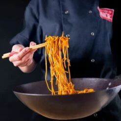 School Of Wok Set Of 5 Pairs Bamboo Chopsticks -Kitchen Supplies 30964504 alt02