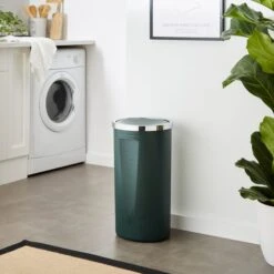 Plastic Swing Lid 35L Bin 7 Plastic Swing Lid 35L Bin -Kitchen Supplies 30965096