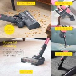 22.2V Cordless Anti Tangle Vacuum Cleaner -Kitchen Supplies 30966894 alt04