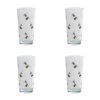 Set Of 4 Bee Highball Glasses -Kitchen Supplies 60206226